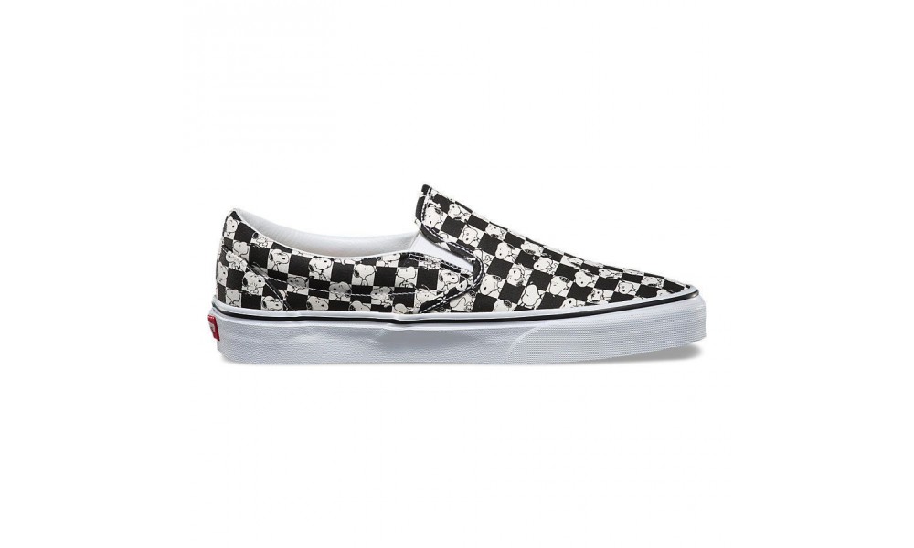 Snoopy slip on vans on sale